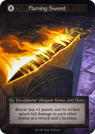 Flaming Sword