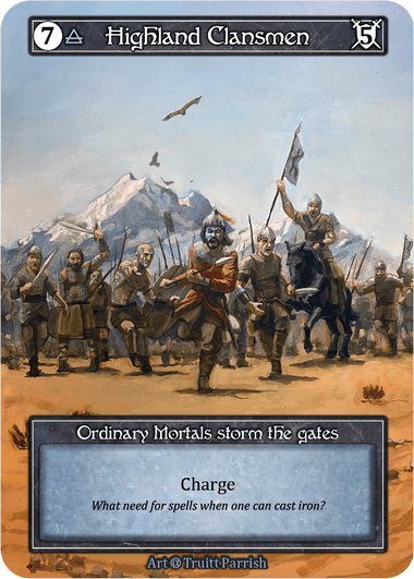 Highland Clansmen (Foil)