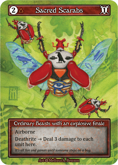 Sacred Scarabs (Foil)