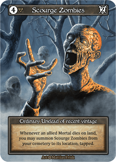Scourge Zombies (Foil)
