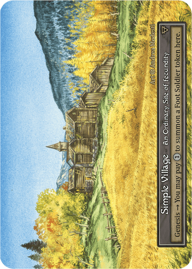 Simple Village (Foil)