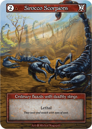 Sirocco Scorpions (Foil)