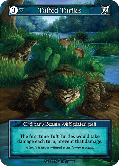 Tufted Turtles (Foil)