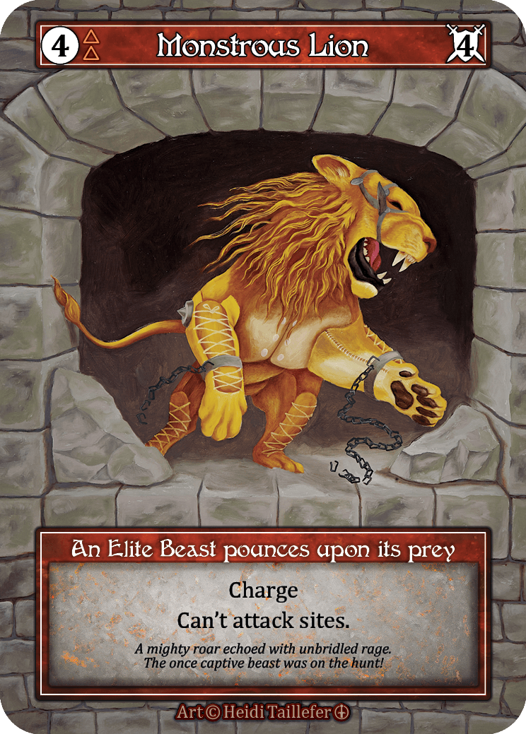 Monstrous Lion (Foil)