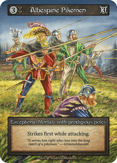 Albespine Pikemen