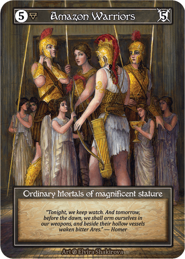 Amazon Warriors (Foil)