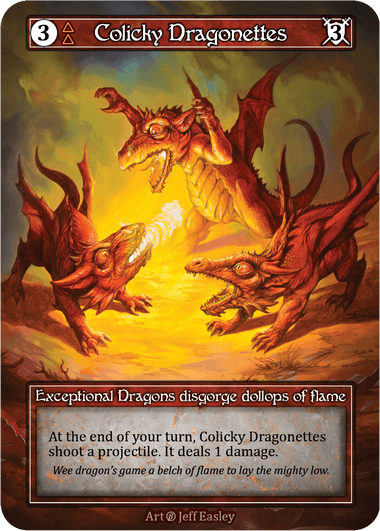 Colicky Dragonettes (Foil)
