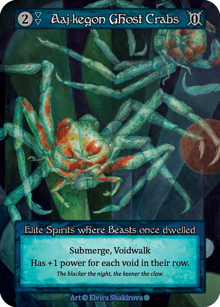 Aaj-kegon Ghost Crabs