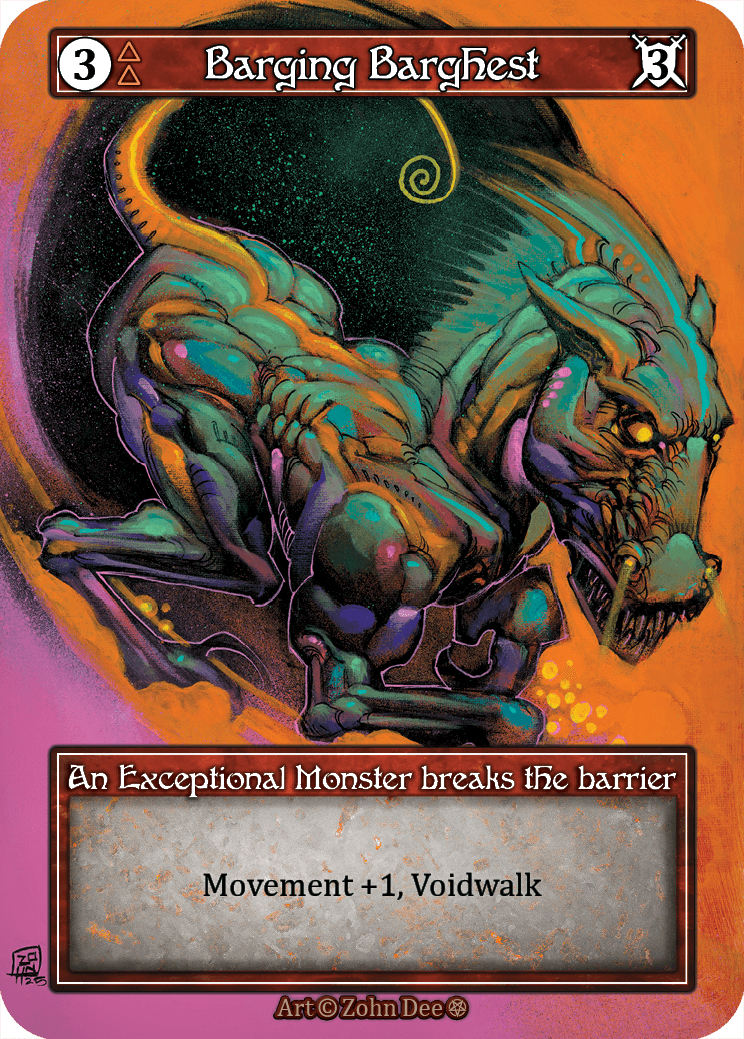 Barging Barghest (Foil)