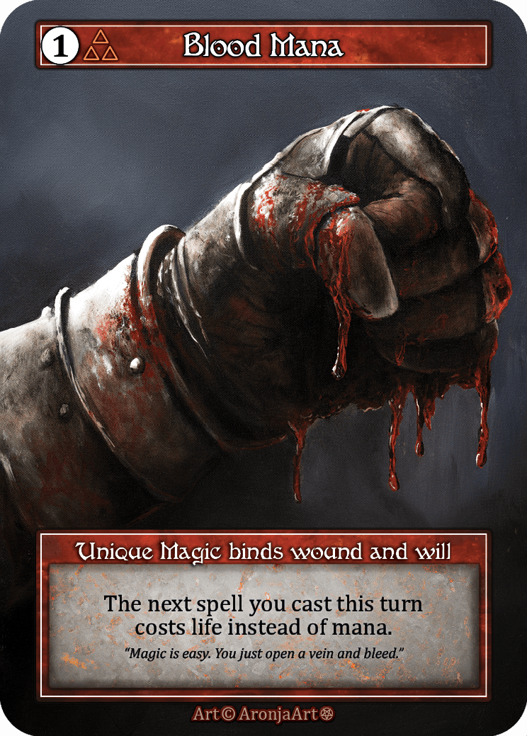 Blood Mana (Foil)