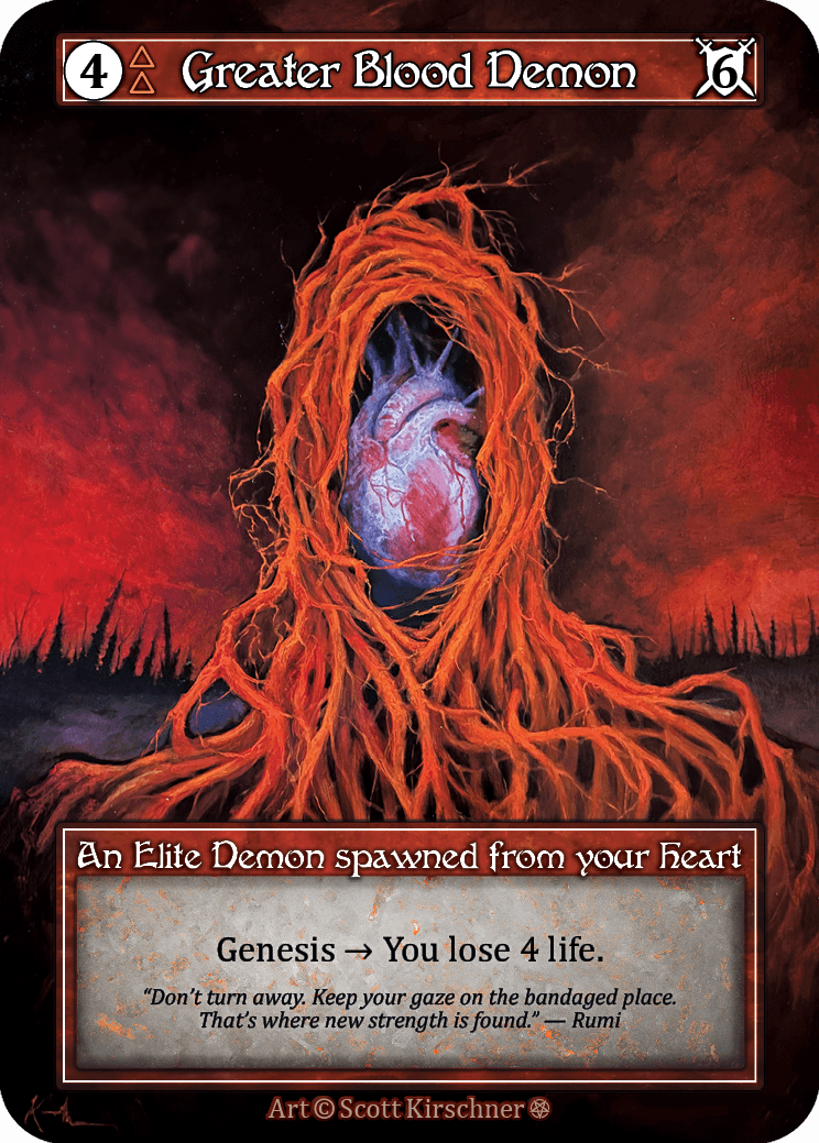 Greater Blood Demon (Foil)