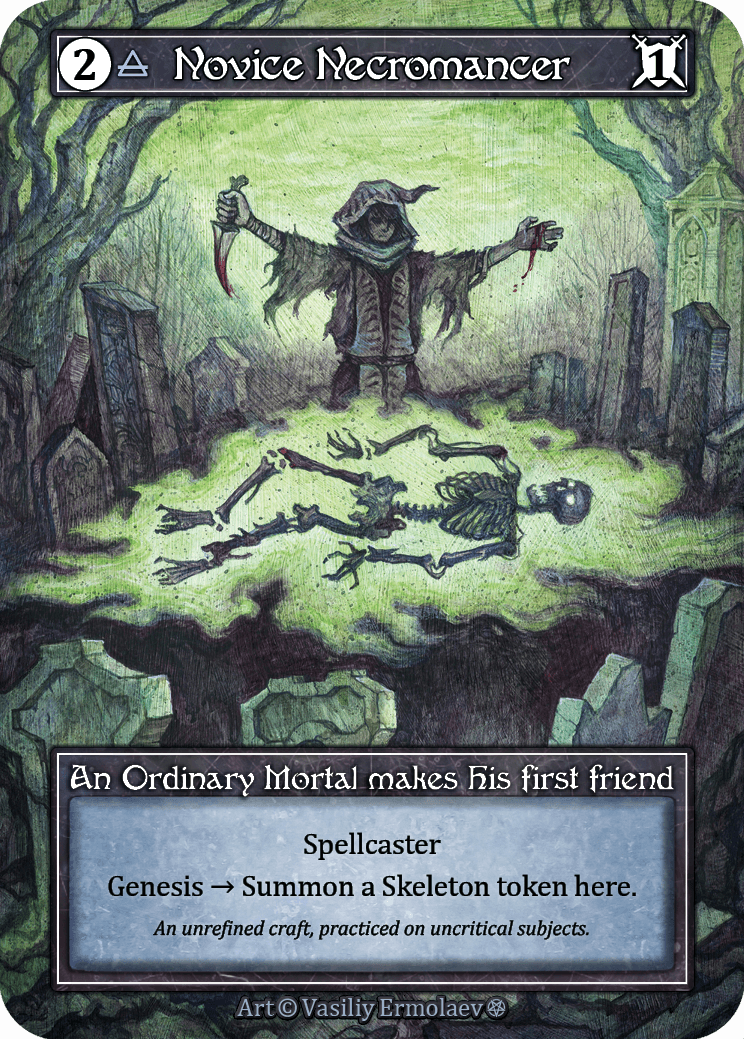 Novice Necromancer (Foil)
