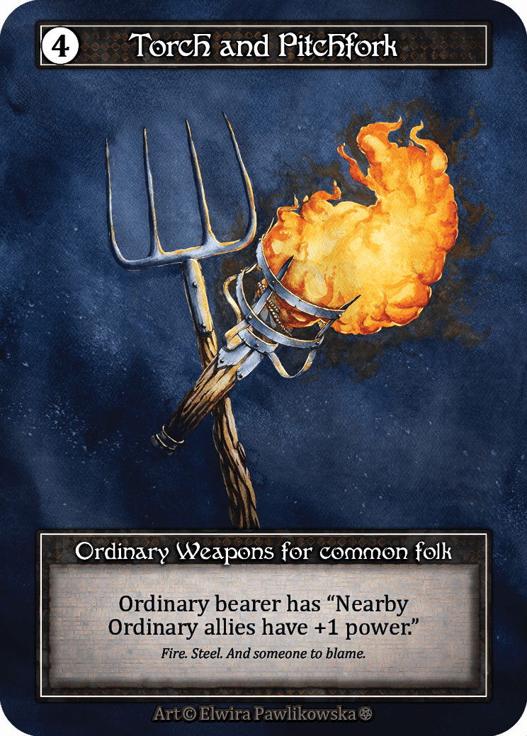 Torch and Pitchfork (Foil)