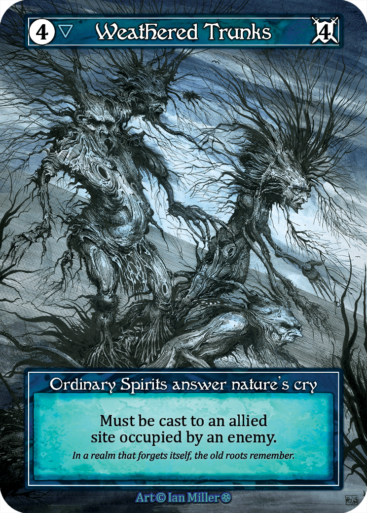 Weathered Trunks (Foil)