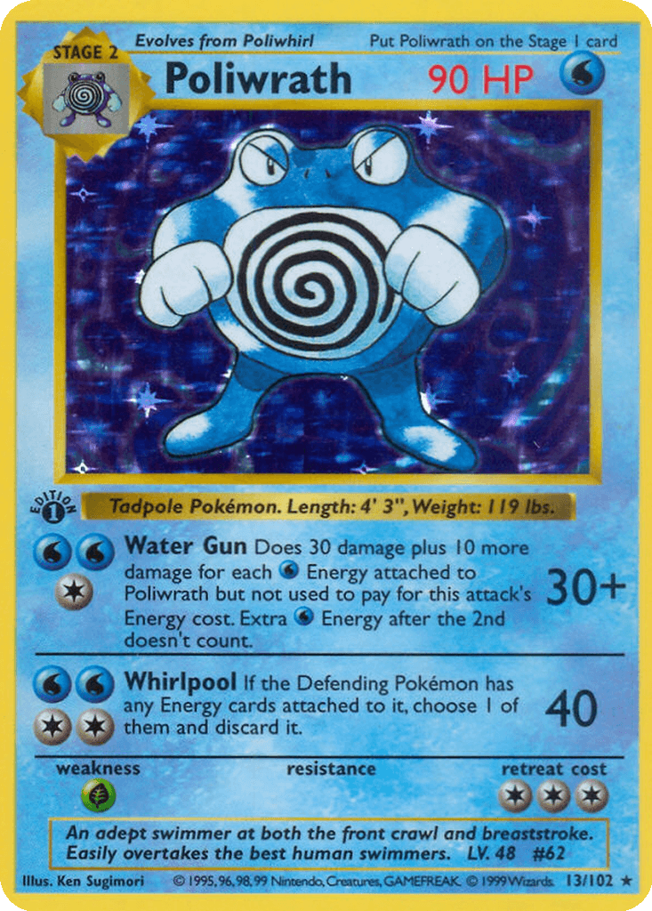 Poliwrath (Holofoil • DMG)