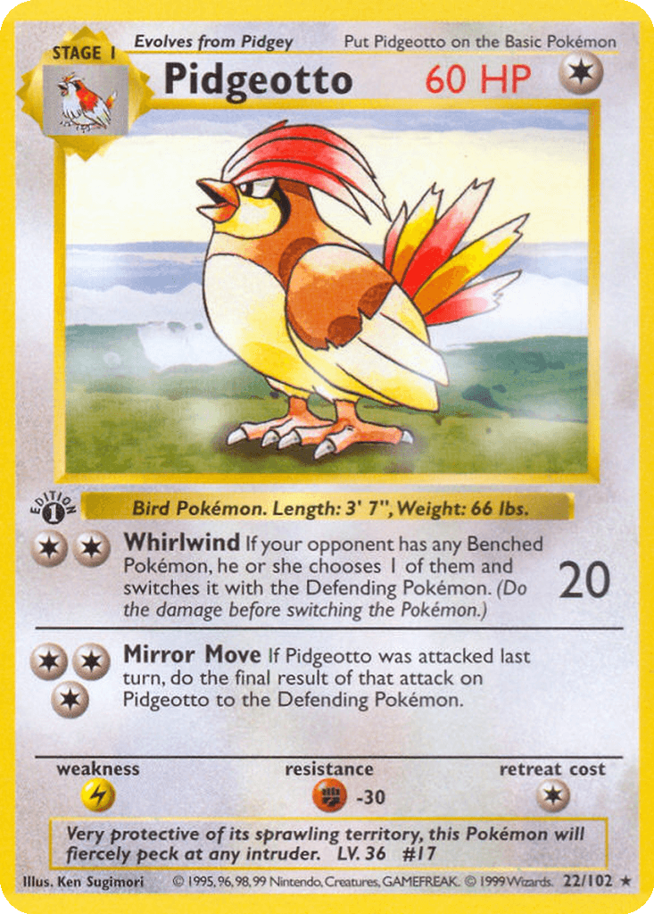Pidgeotto (Normal • DMG)