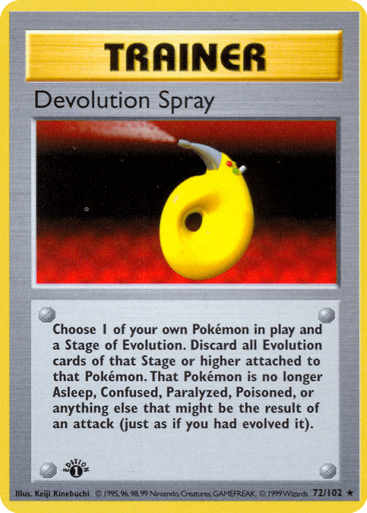 Devolution Spray (Normal • DMG)