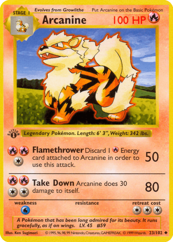 Arcanine (Normal • LP)