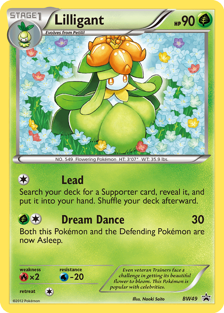 Lilligant - BW49 (Holofoil • DMG)