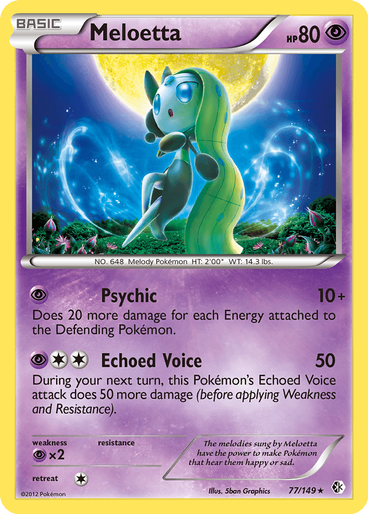 Meloetta (Reverse Holofoil • MP)
