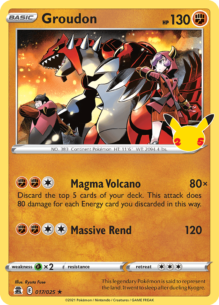 Groudon (Holofoil • NM)