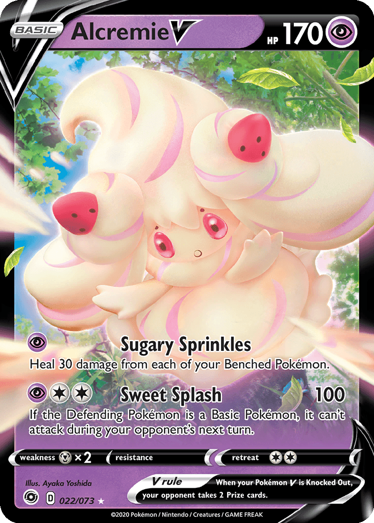 Alcremie V (Holofoil • NM)