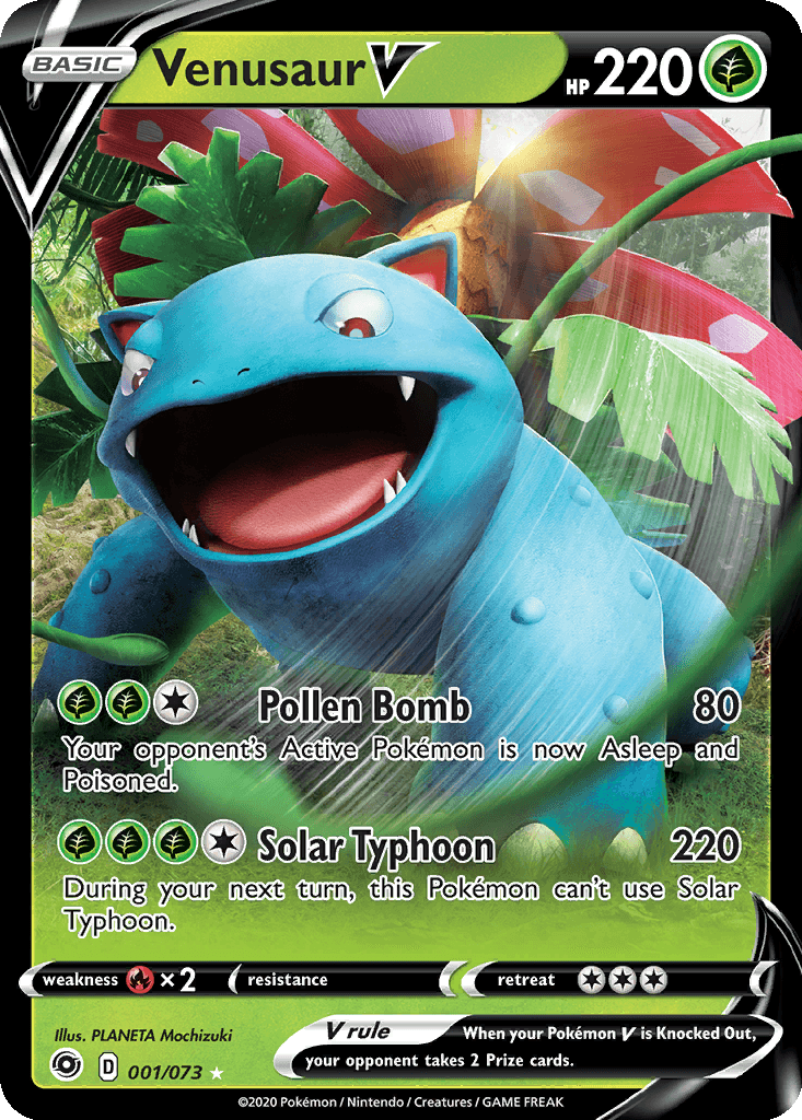 Venusaur V (Holofoil • LP)