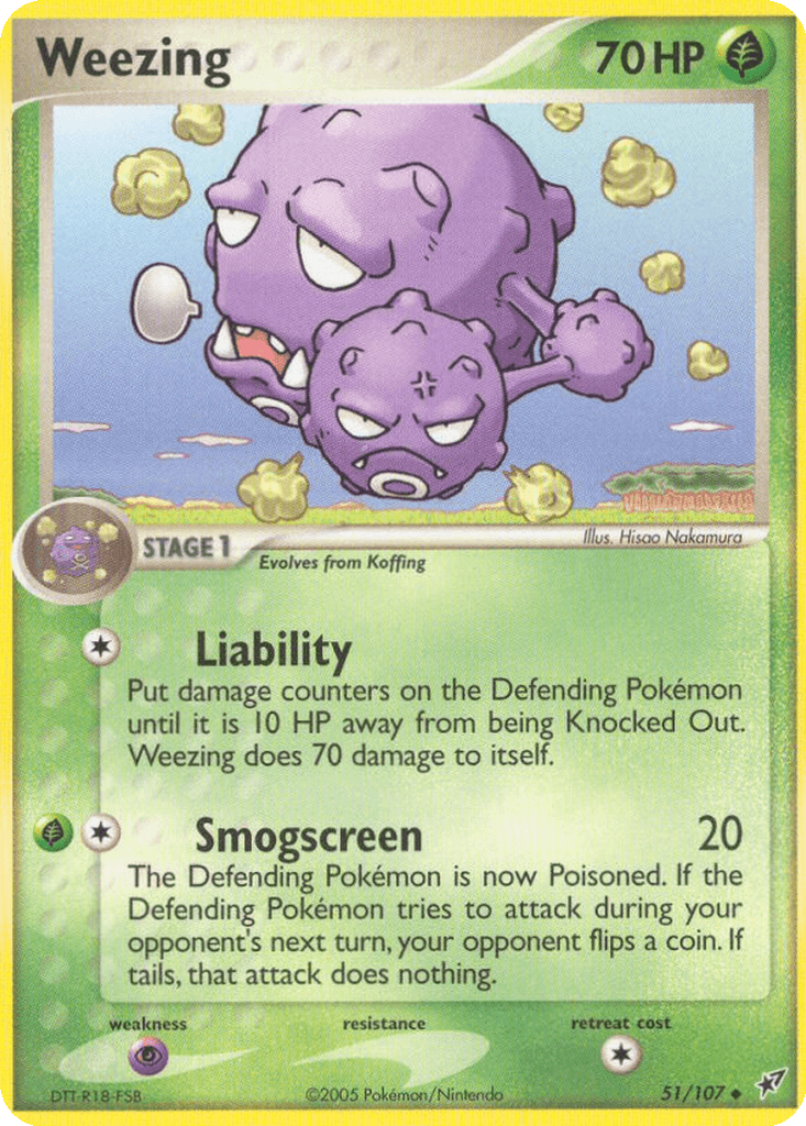 Weezing (Normal • NM)