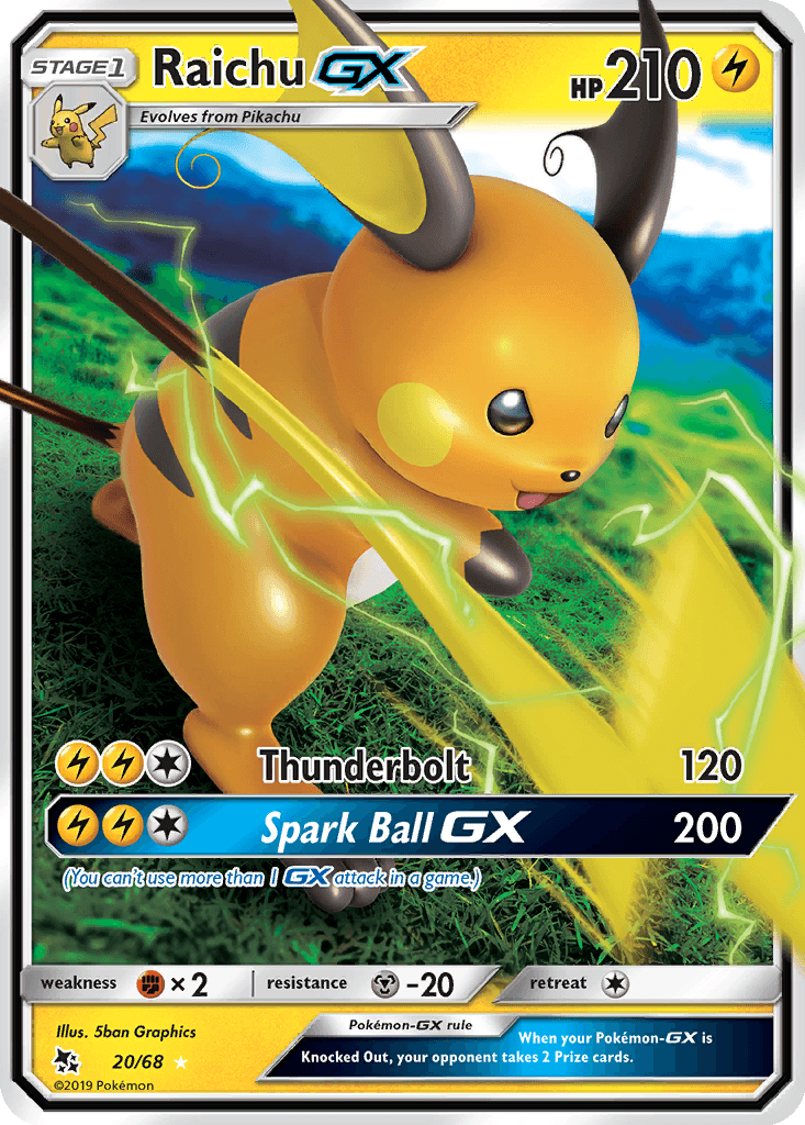 Raichu GX (Holofoil • NM)