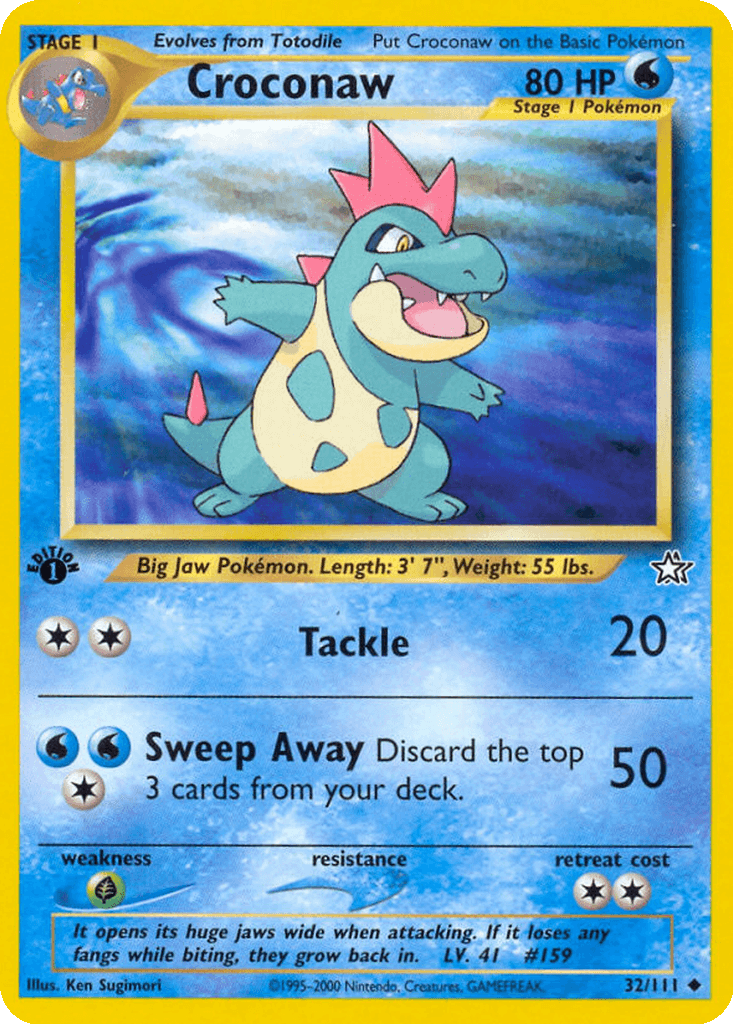 Croconaw (32) (Unlimited • LP)