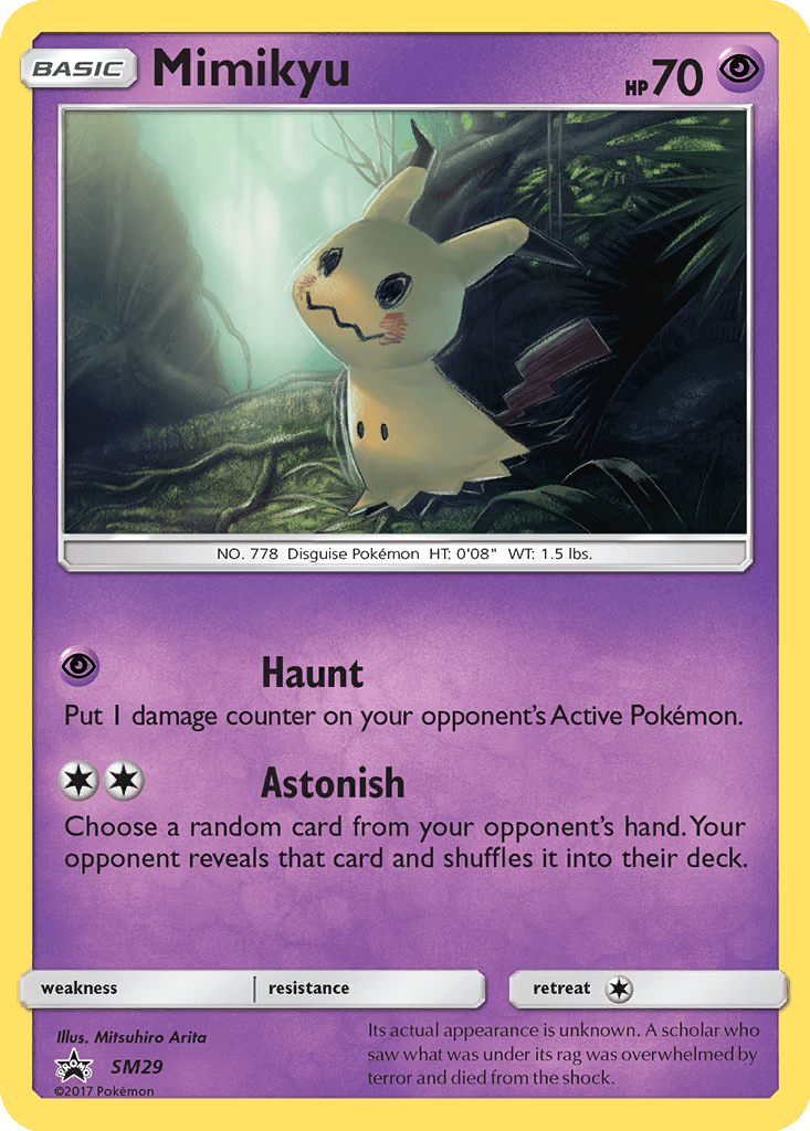 Mimikyu - SM29 (Holofoil • NM)