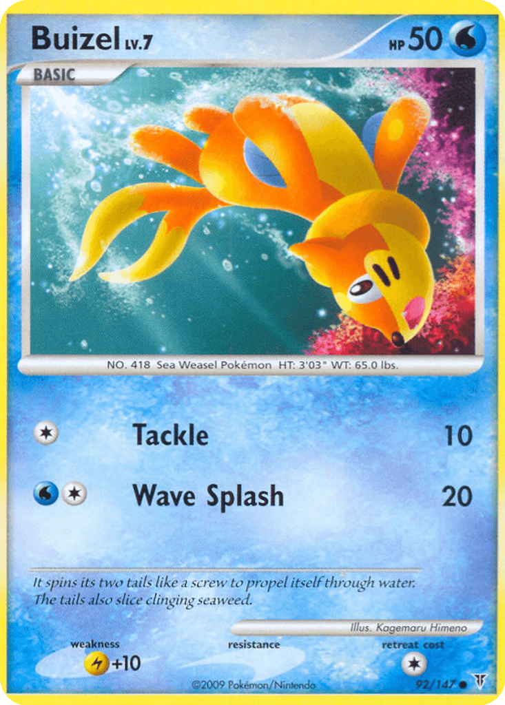 Buizel (Normal • NM)
