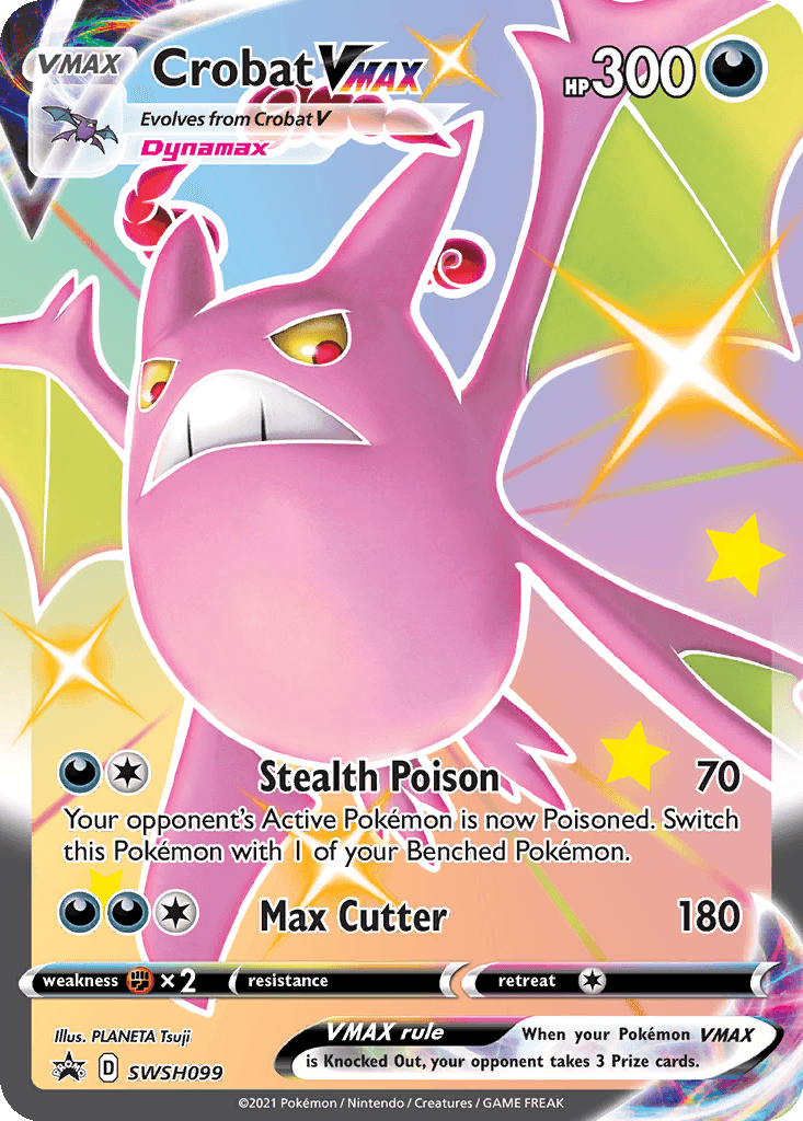 Crobat VMAX - SWSH099 (Holofoil • NM)