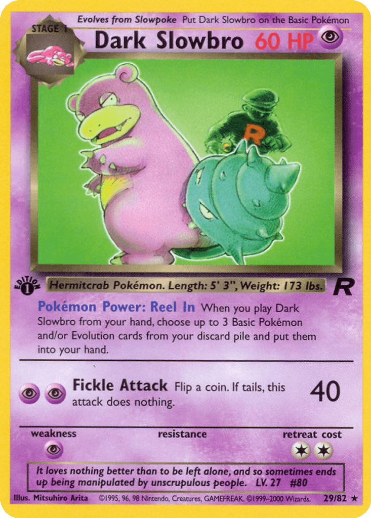 Dark Slowbro (29) (Unlimited • DMG)