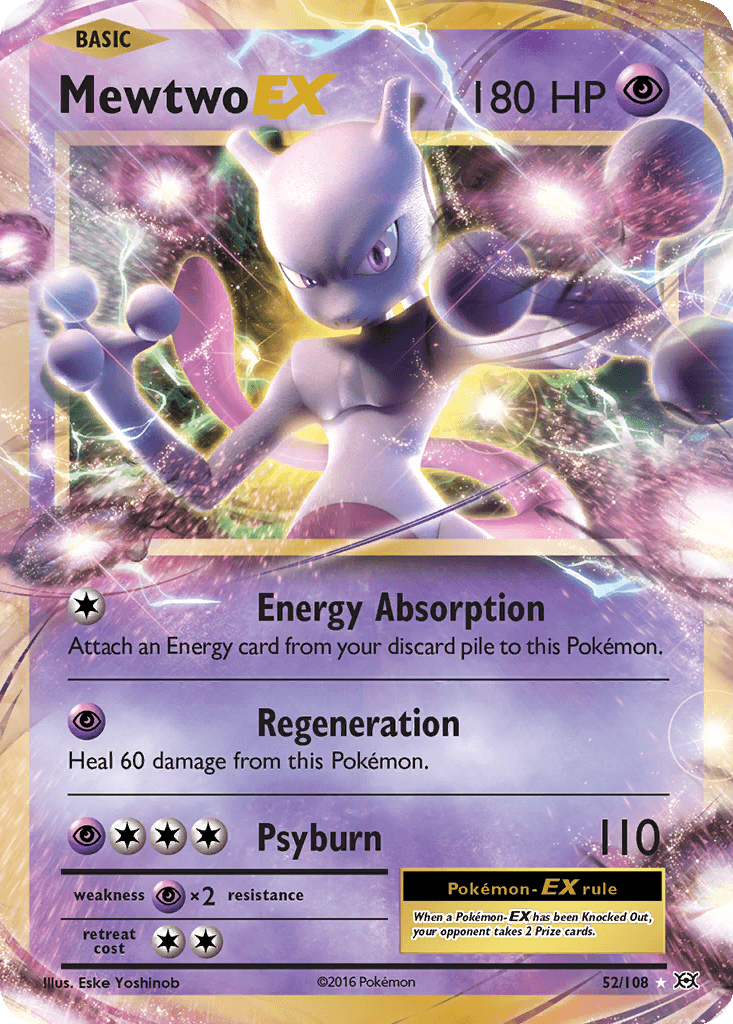 Mewtwo EX (Holofoil • DMG)