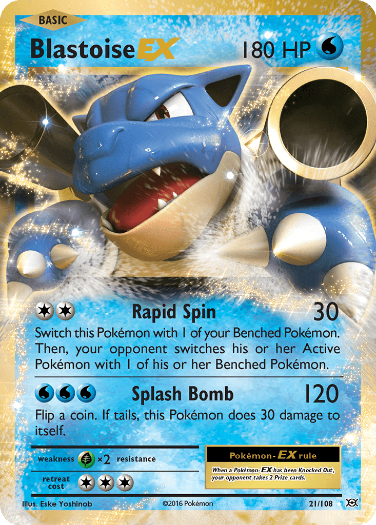 Blastoise EX (Holofoil • NM)