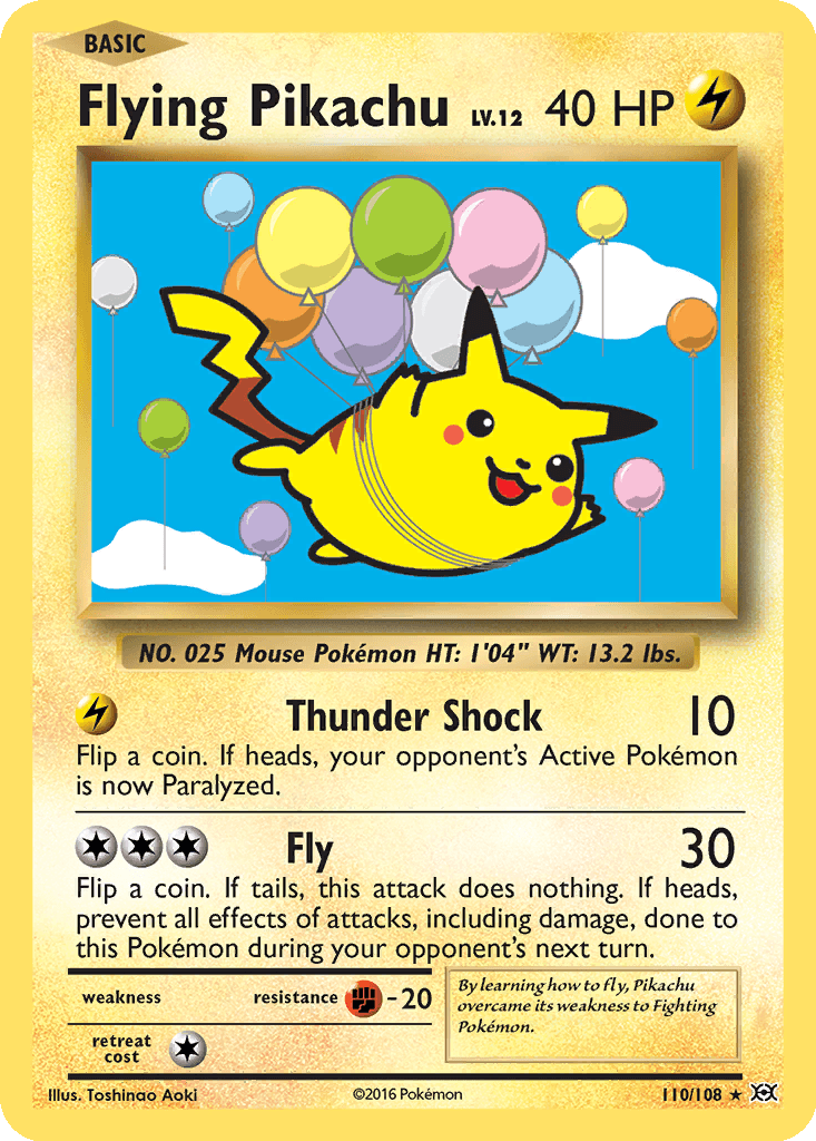 Flying Pikachu (Normal • NM)