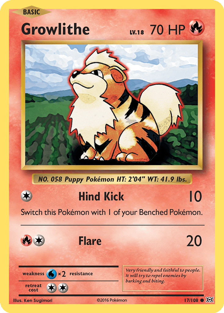 Growlithe (Reverse Holofoil • NM)