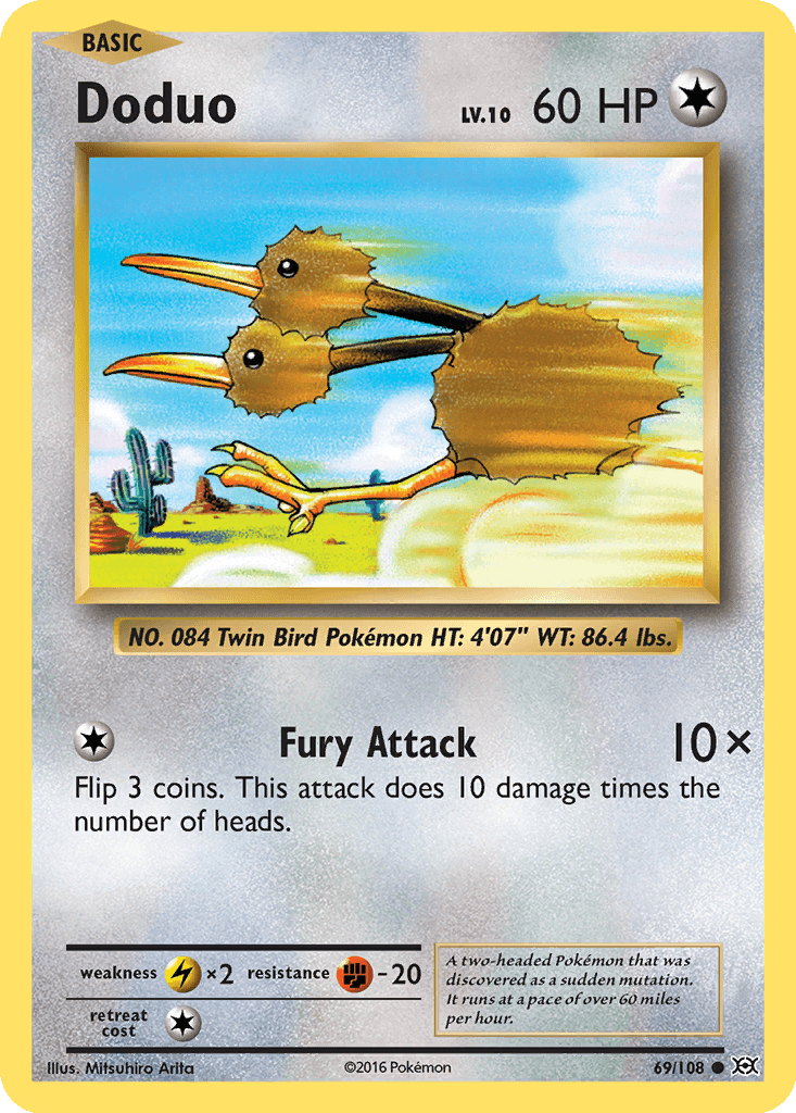 Doduo (Reverse Holofoil • NM)