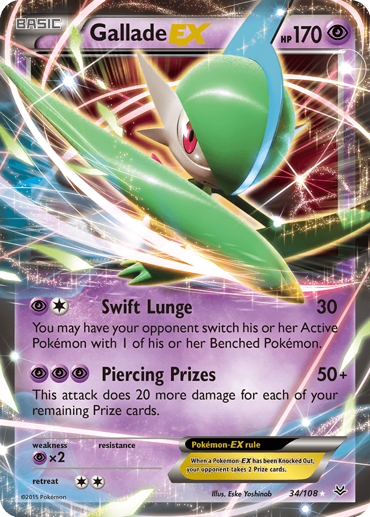 Gallade EX (Holofoil • NM)