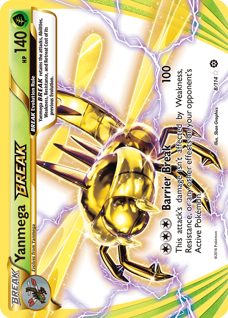 Yanmega BREAK (Holofoil • NM)