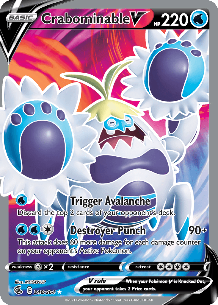 Crabominable V (Full Art) (Holofoil • NM)