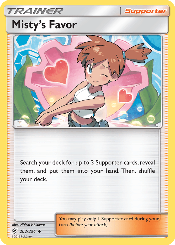 Misty's Favor (Reverse Holofoil • NM)