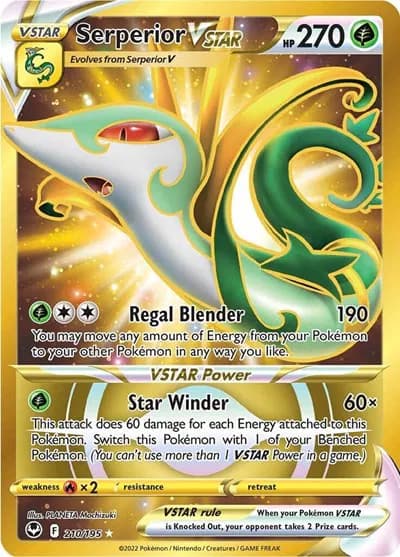 Serperior VSTAR (Secret) (210) (Holofoil • NM)
