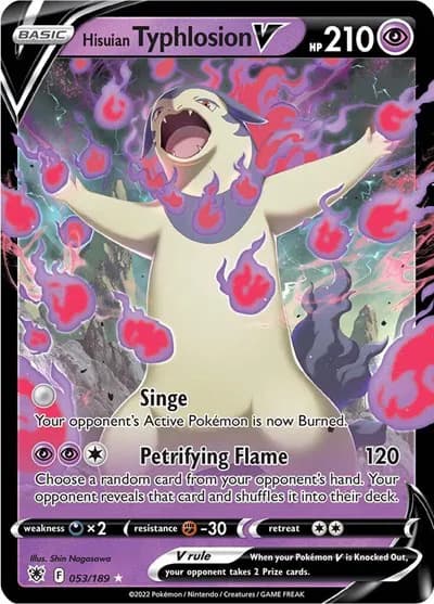 Hisuian Typhlosion V (Holofoil • NM)