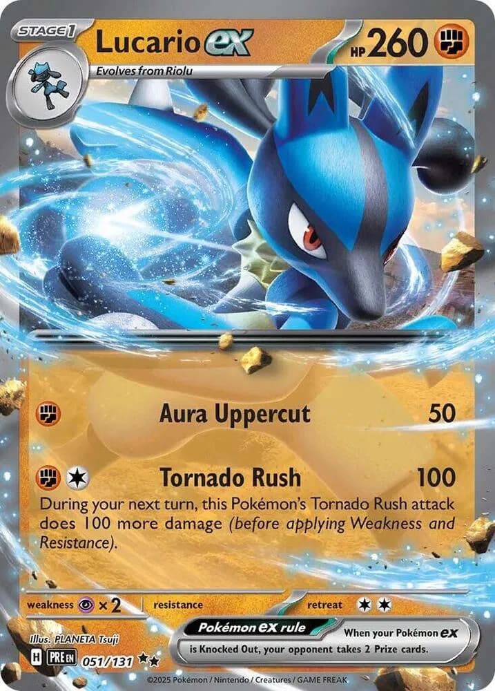 Lucario ex (Holofoil • NM)