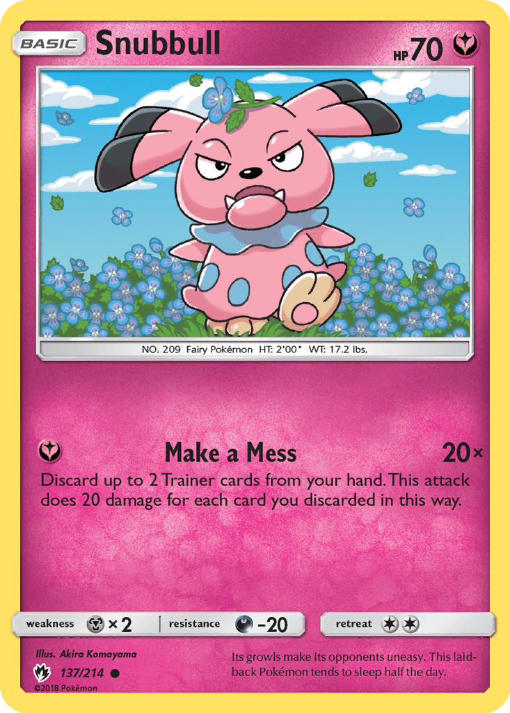Snubbull (Reverse Holofoil • NM)