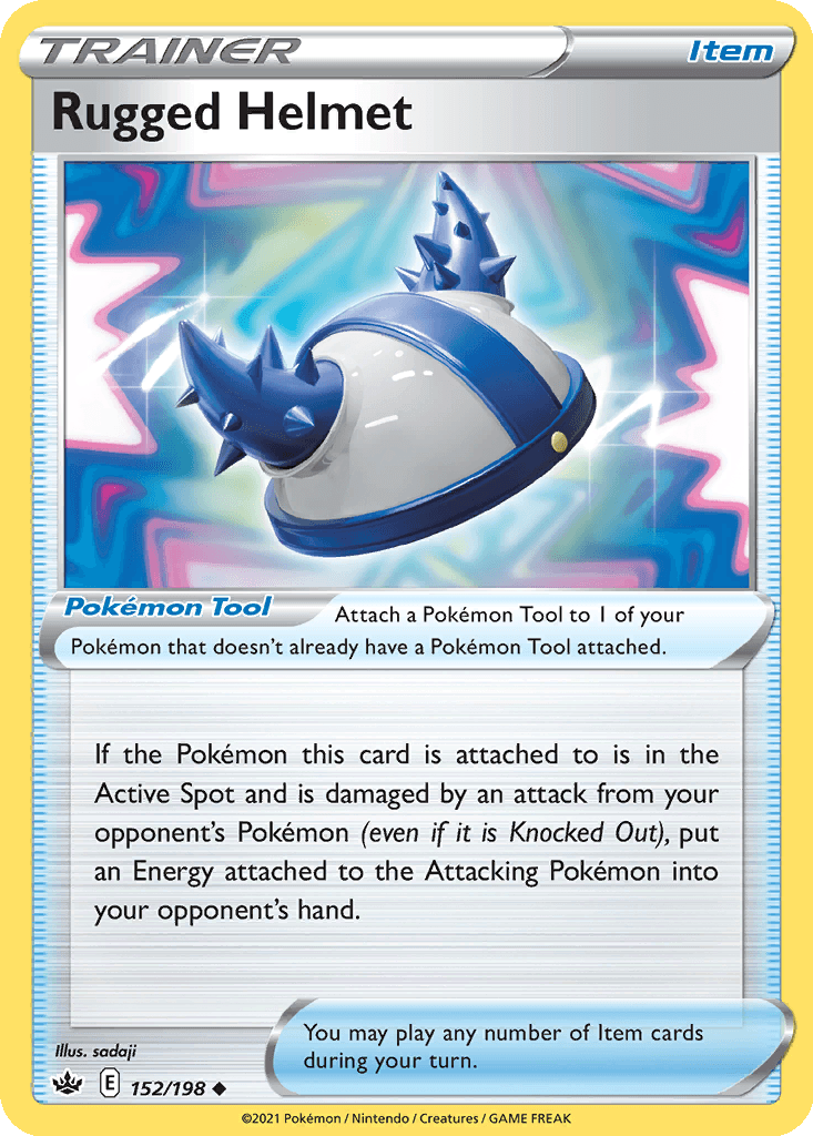 Rugged Helmet (Reverse Holofoil • NM)