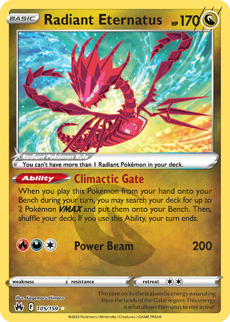 Radiant Eternatus (Holofoil • NM)