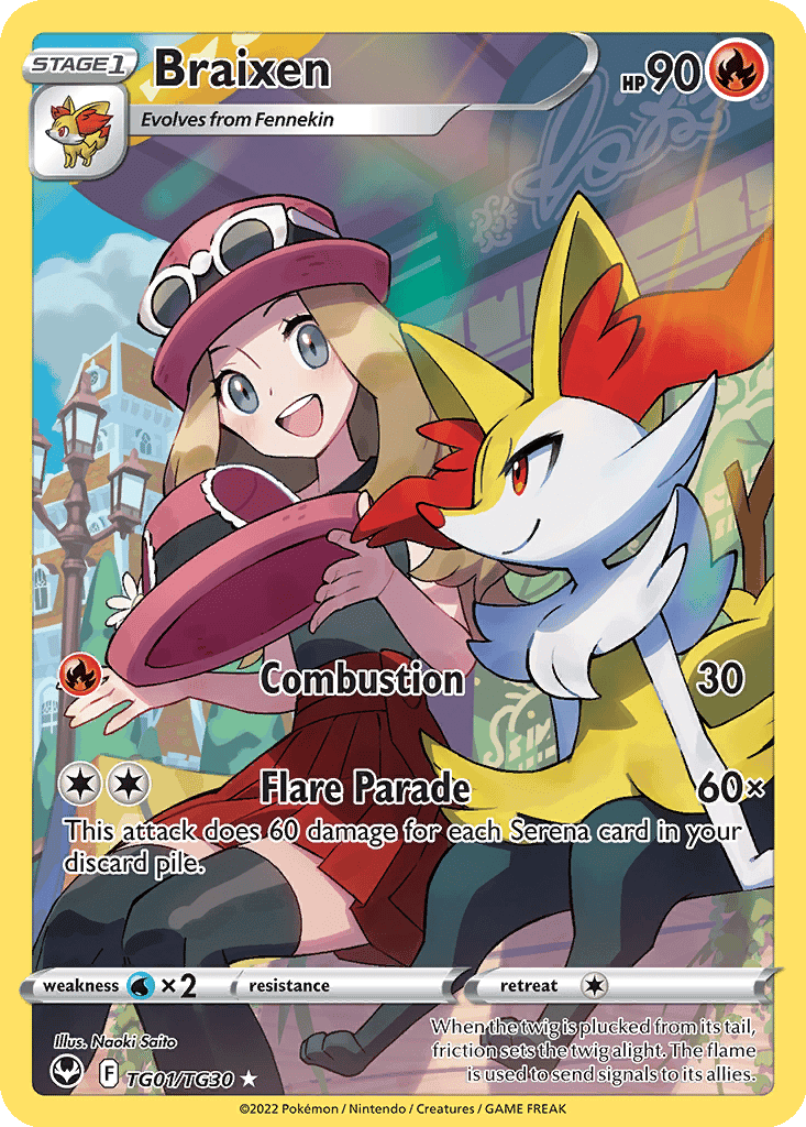 Braixen (Holofoil • NM)